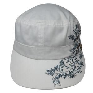 Sun 'N' Sand Est. 1986 Strapback Cadet Army Cap White OS Adjustable Embroidered
